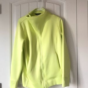 Simply Vera Vera Wang Lemon Zip up Jacket